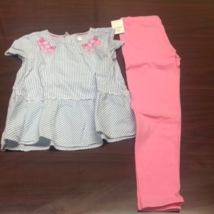 Girls 2pc pants set